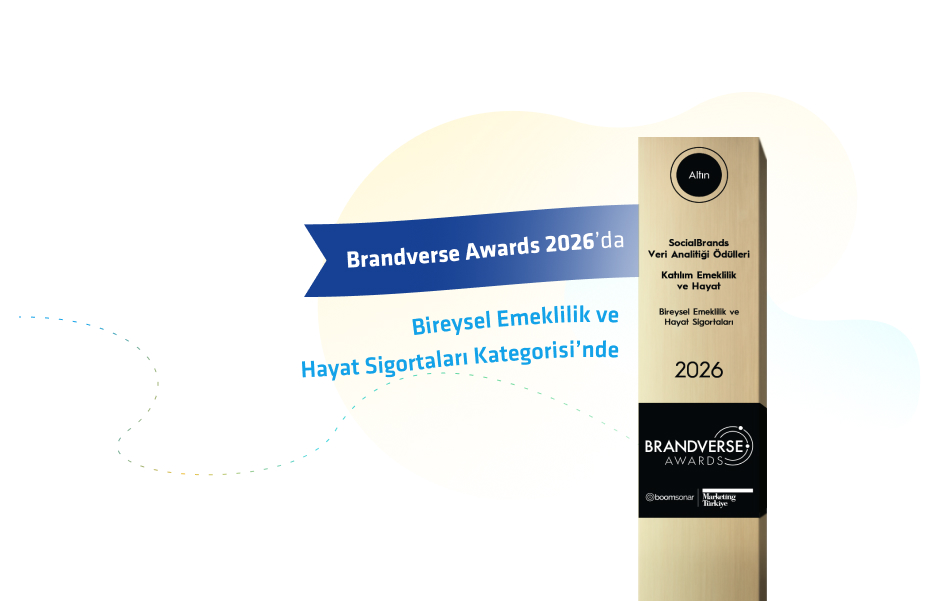 SocialBrands Veri Analitiği Altın Ödül'ün Sahibi Olduk